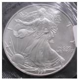 1997 SILVER EAGLE GEM