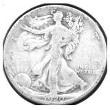 1920 WALKING HALF DOLLAR VG