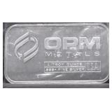 1  OZ .999 SILVER BAR