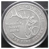 1 OZ .999 SILVER ROUND