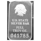 1  OZ .999 SILVER BAR