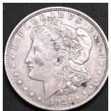 1921 MORGAN DOLLAR XF