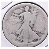 1916 WALKING HALF DOLLAR AG