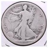 1916 D WALKING HALF DOLLAR G