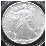 1991 SILVER EAGLE GEM