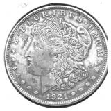 1921 MORGAN DOLLAR XF