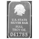 1  OZ .999 SILVER BAR