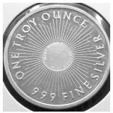 1 OZ .999 SILVER ROUND