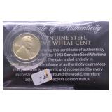 GOLD PLATED 1943 LINCOLN CENT