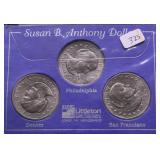 1979 SBA DOLLAR SET GEMS