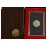 1972 S SILVER PROOF GSA IKE DOLLAR