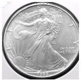 1993 SILVER EAGLE GEM
