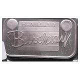 1  OZ .999 SILVER BAR