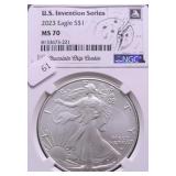 2023 NGC MS70 SILVER EAGLE