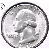1953 S GEM BU WASHINGTON QUARTER