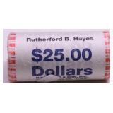 GEM BANK ROLL OF PRESIDENT DOLLARS