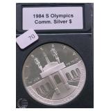 1984 S PROOF OLYMPIC SILVER DOLLAR