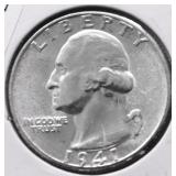 1941 GEM B U WASHINGTON QUARTER