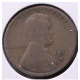 1912 D LINCOLN CENT VG