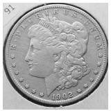 1902 O MORGAN DOLLAR CULL