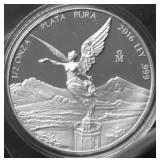 2016 PROOF MEXICO 1/2 OZ ONZA