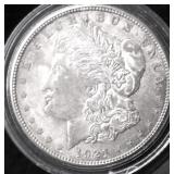 1921 D MORGAN DOLLAR XF