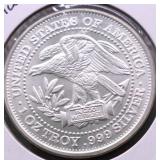 1 OZ .999 SILVER ROUND