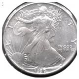 1990 SILVER EAGLE GEM