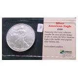 2000 SILVER EAGLE GEM