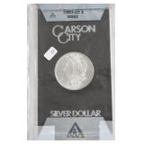 1883 CC ANACS MS62 GSA MORGAN DOLLAR