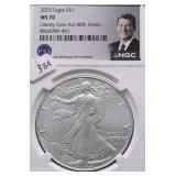 1925 NGC MS70 SILVER EAGLE