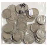 40 BUFFALO NICKELS