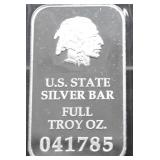 1  OZ .999 SILVER BAR