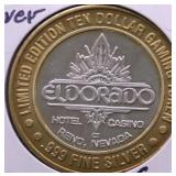 .999 SILVER CASINO CHIP