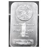 1  OZ .999 SILVER BAR
