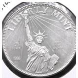 1 OZ .999 SILVER ROUND