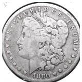 1880 MORGAN DOLLAR VG