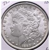 1889 CHOICE BU MORGAN DOLLAR