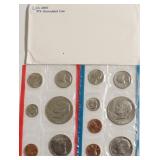1974 MINT SET P D MINTS