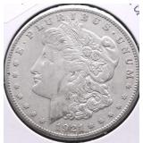 1921 S MORGAN DOLLAR XF