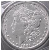 1901 O MORGAN DOLLAR XF DETAILS