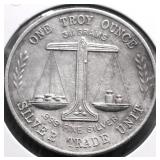 1 OZ .999 SILVER ROUND