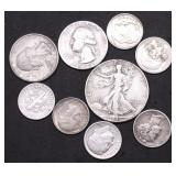 MIX OF 90 % SILVER COINS