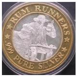 .999 SILVER CASINO CHIP