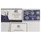 1999 PROOF QUARTER SET