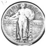 1929 STANDING QUARTER VF