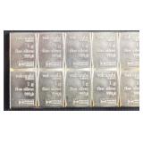 10-1 GRAM VALCAMBIE .999 SILVER BARS