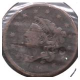 1836 LARGE CENT CULL