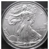 2018 SILVER EAGLE GEM