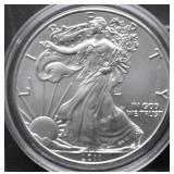 2011 SILVER EAGLE GEM